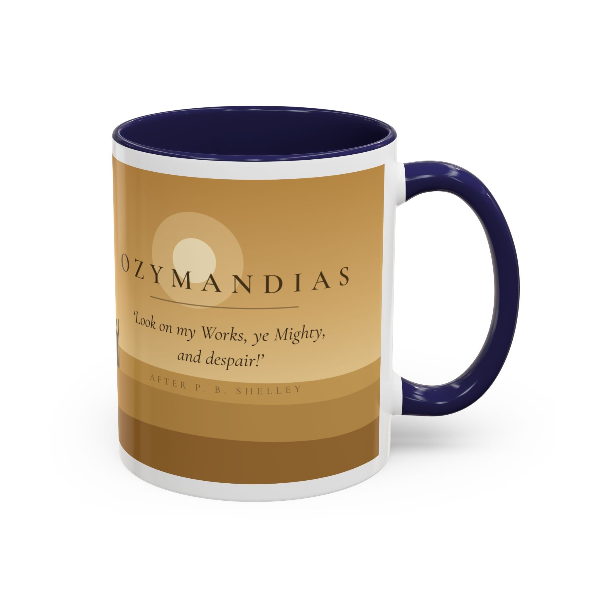 Ozymandias Mug — Shelley's Sonnet | Palimpsest