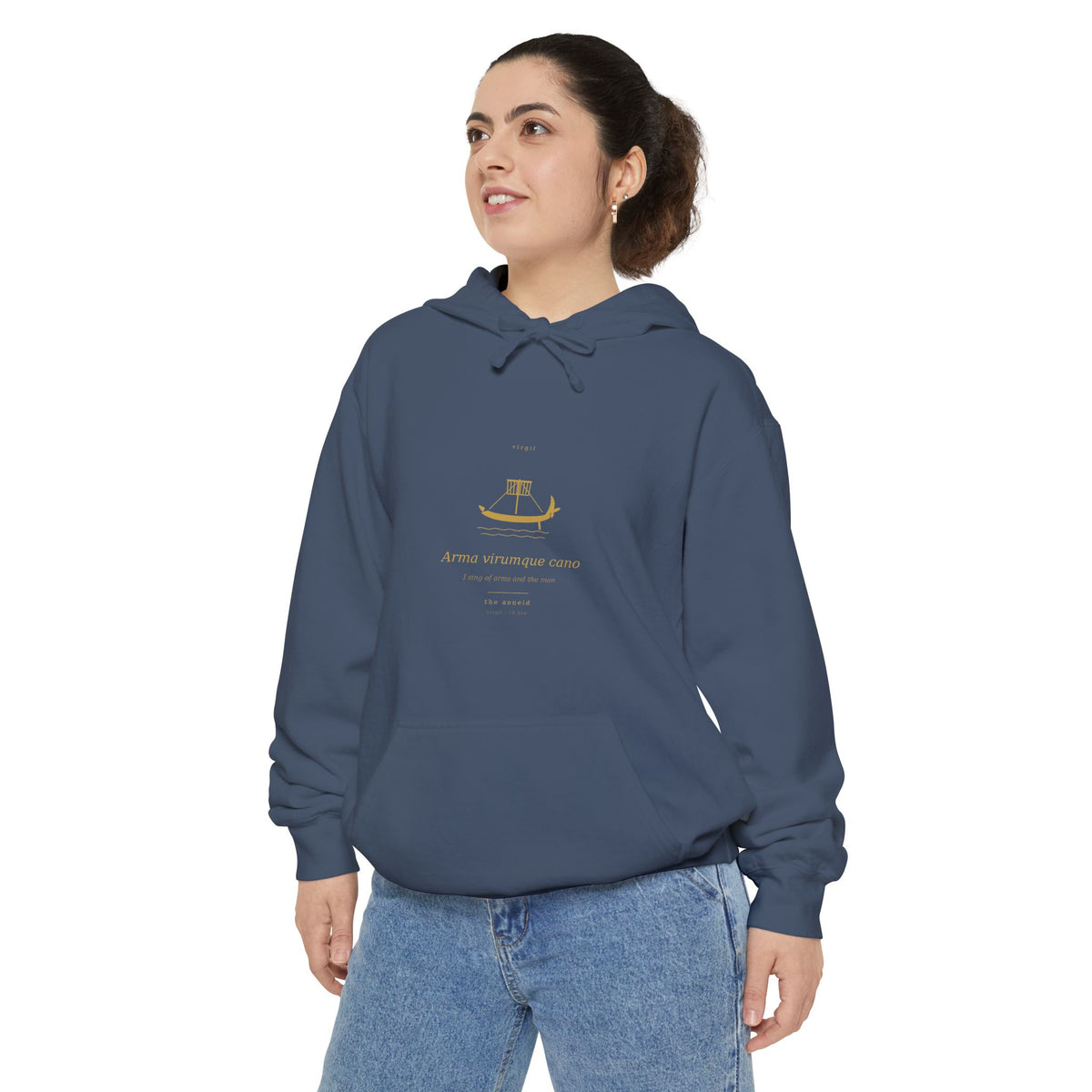 The Aeneid Hoodie | Virgil Epic Poem Vintage Literary Sweatshirt