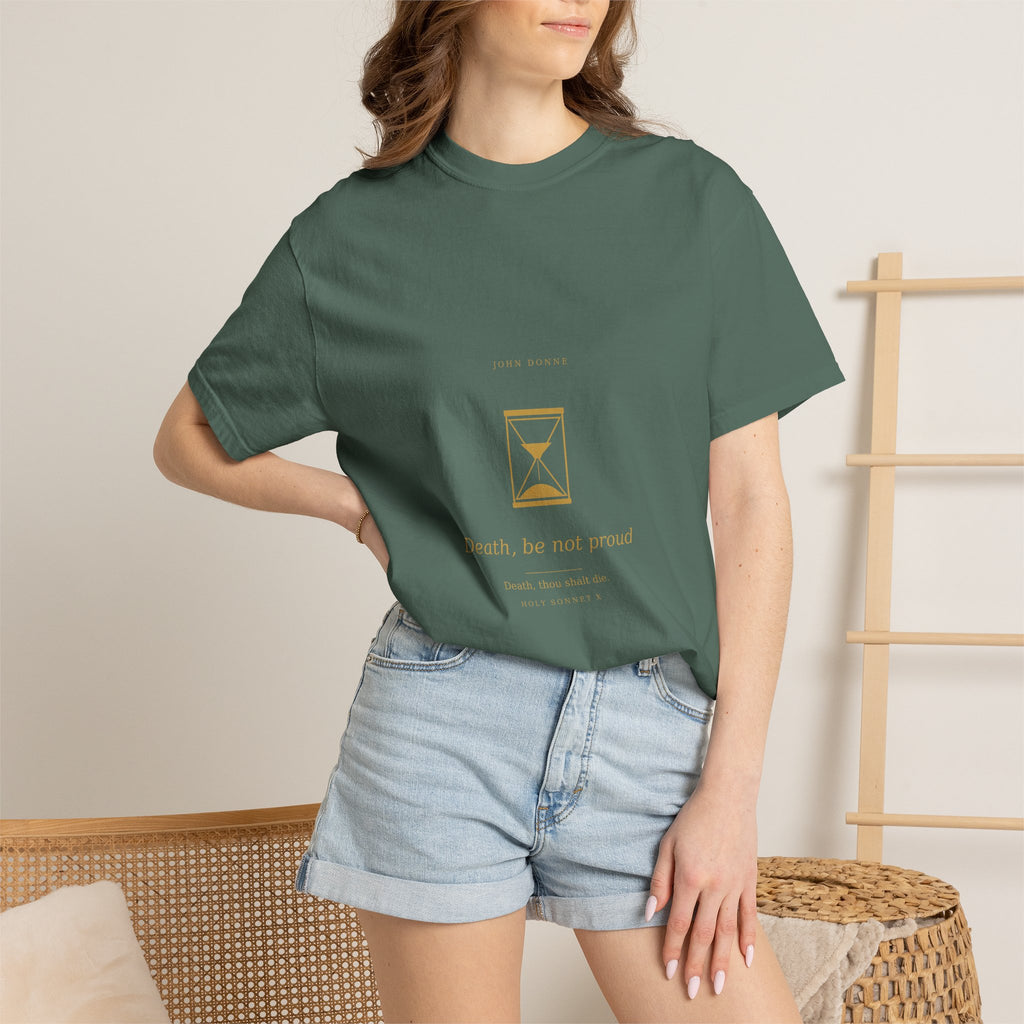 Death Be Not Proud Tee — Donne | Palimpsest