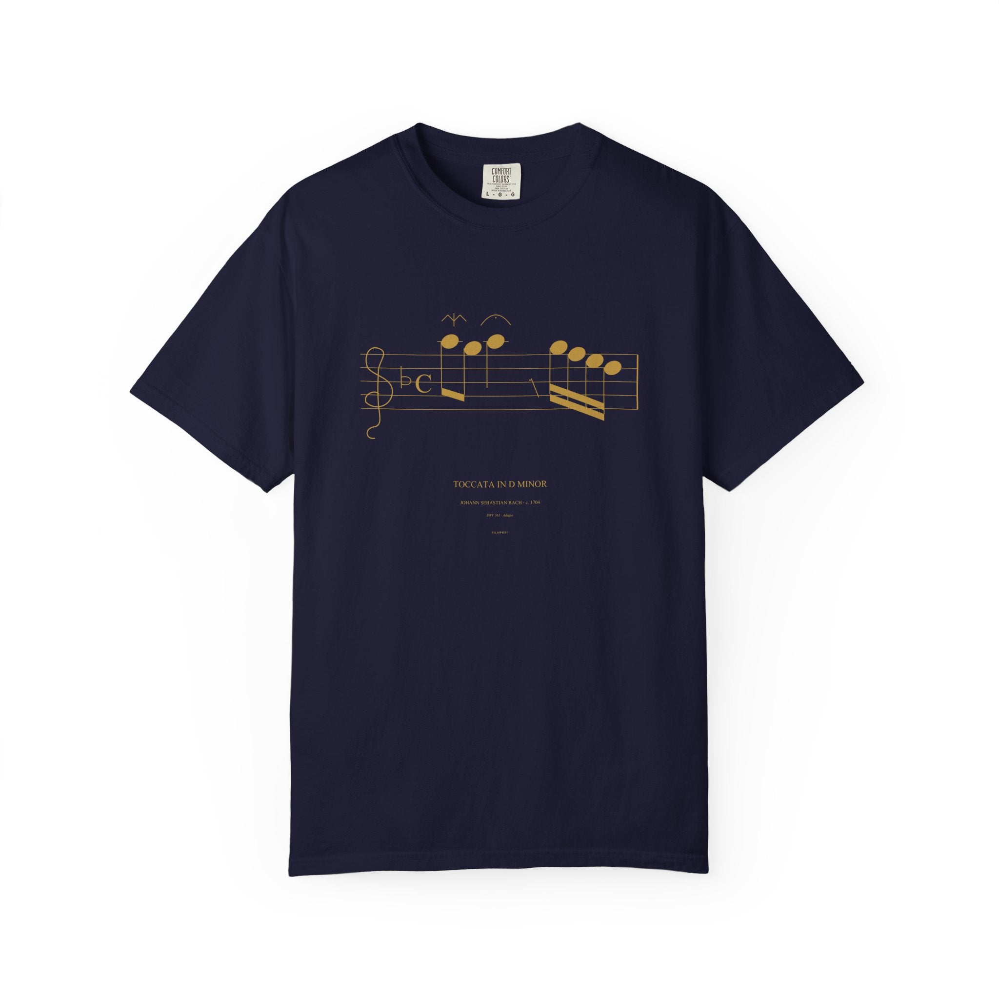 Toccata in D minor Tee — Bach | Palimpsest