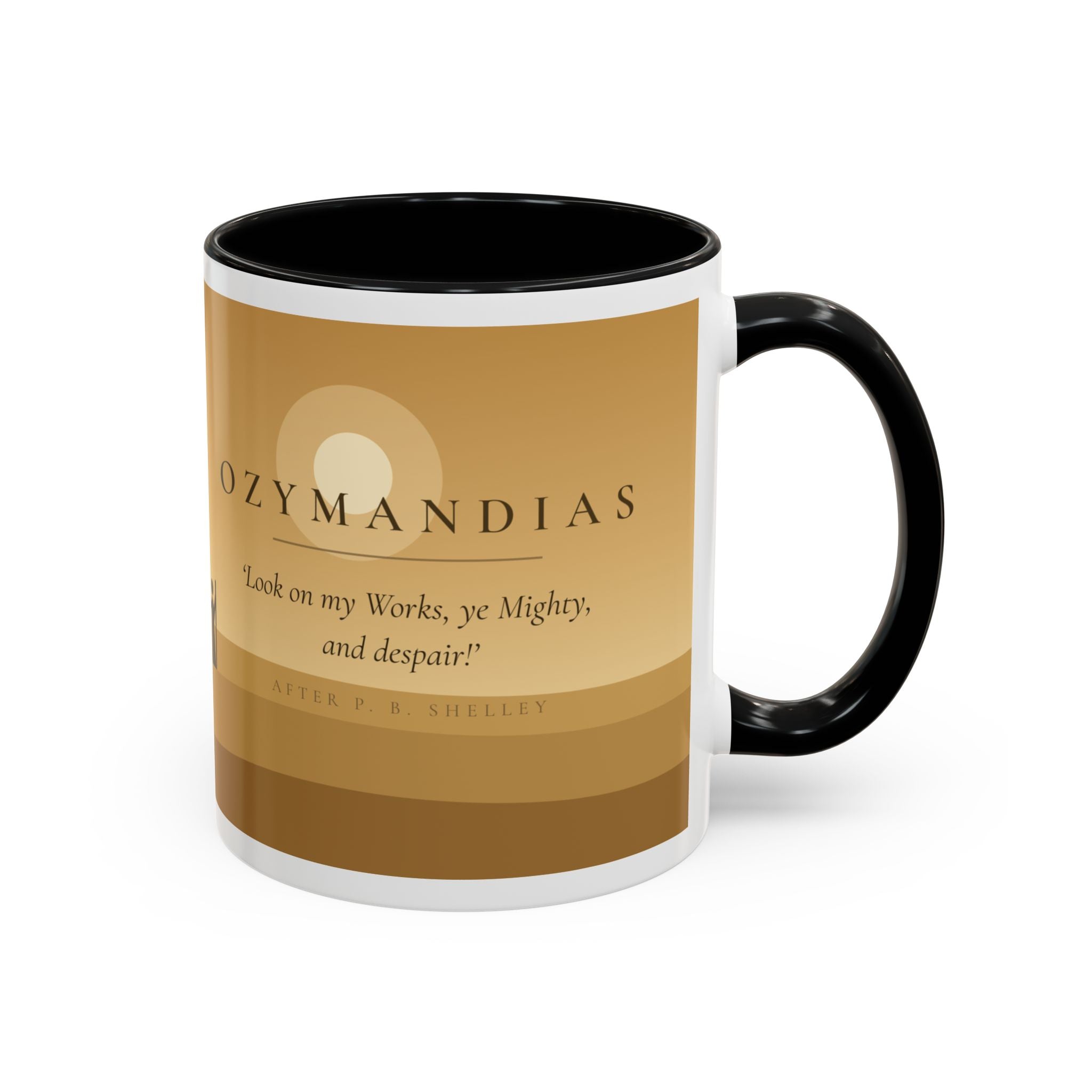 Ozymandias Mug — Shelley's Sonnet | Palimpsest