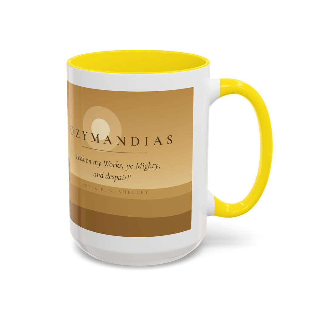 Ozymandias Mug — Shelley's Sonnet | Palimpsest