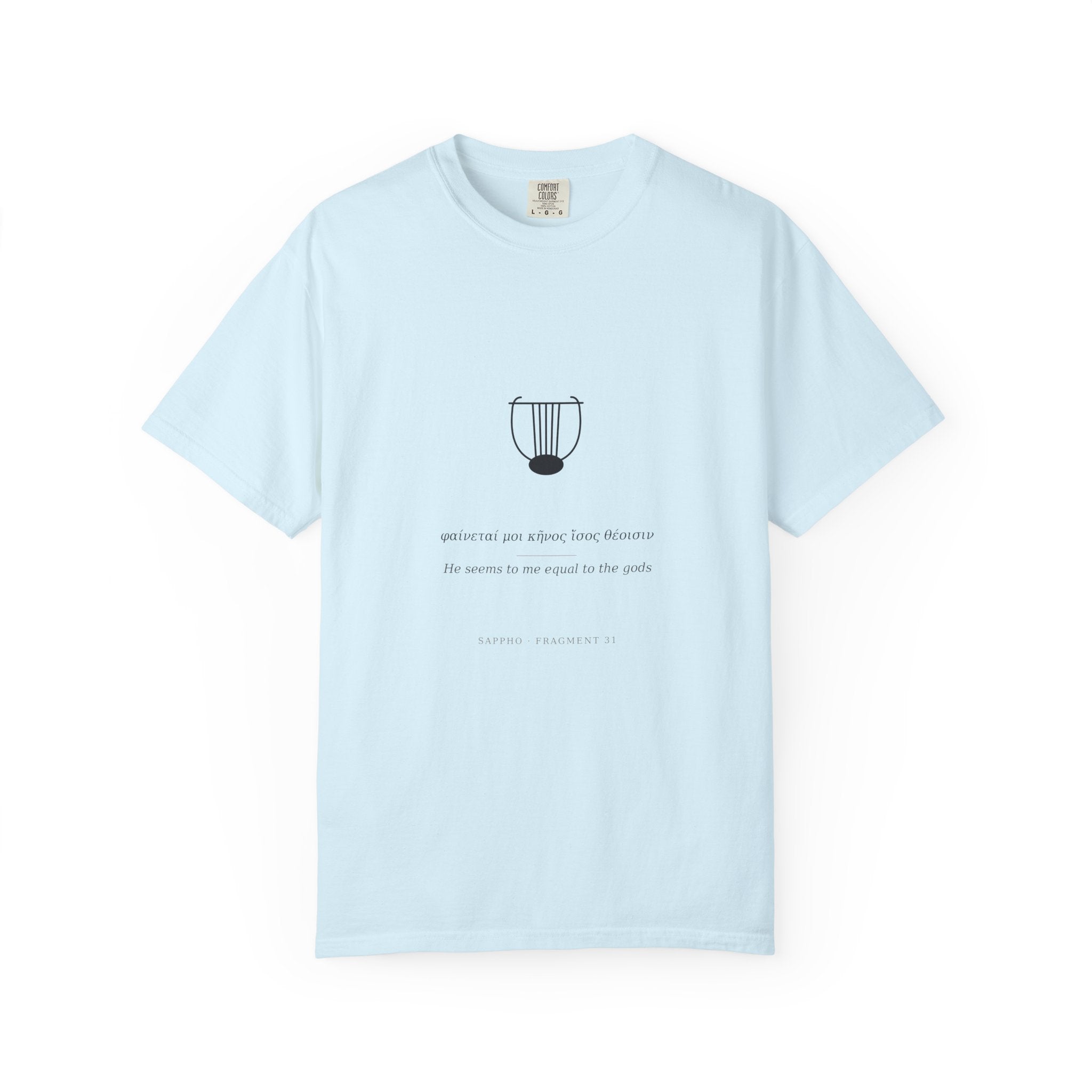 Sappho Tee — Fragment 31 | Palimpsest