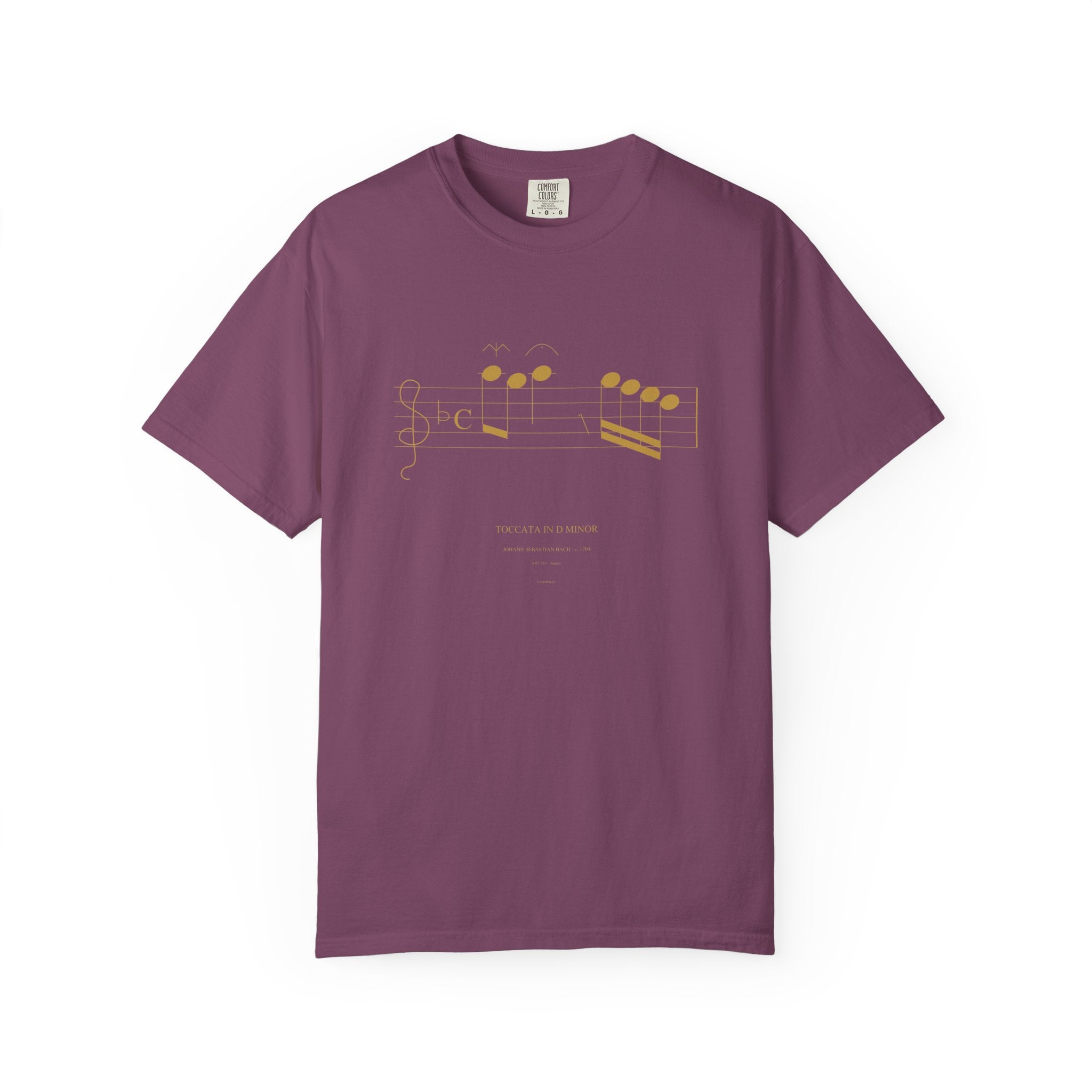 Toccata in D minor Tee — Bach | Palimpsest