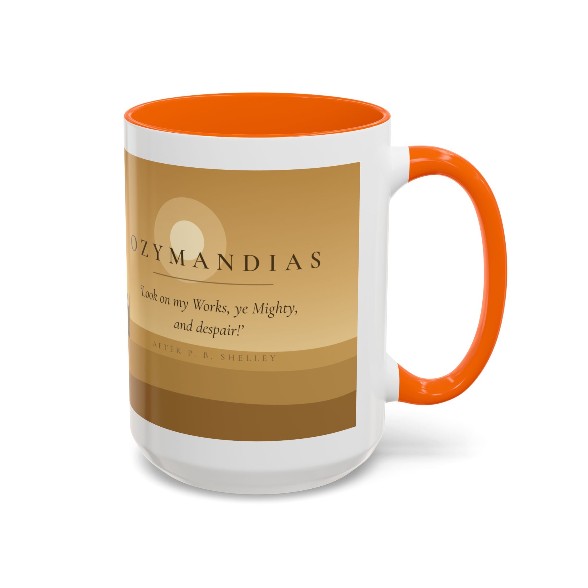 Ozymandias Mug — Shelley's Sonnet | Palimpsest