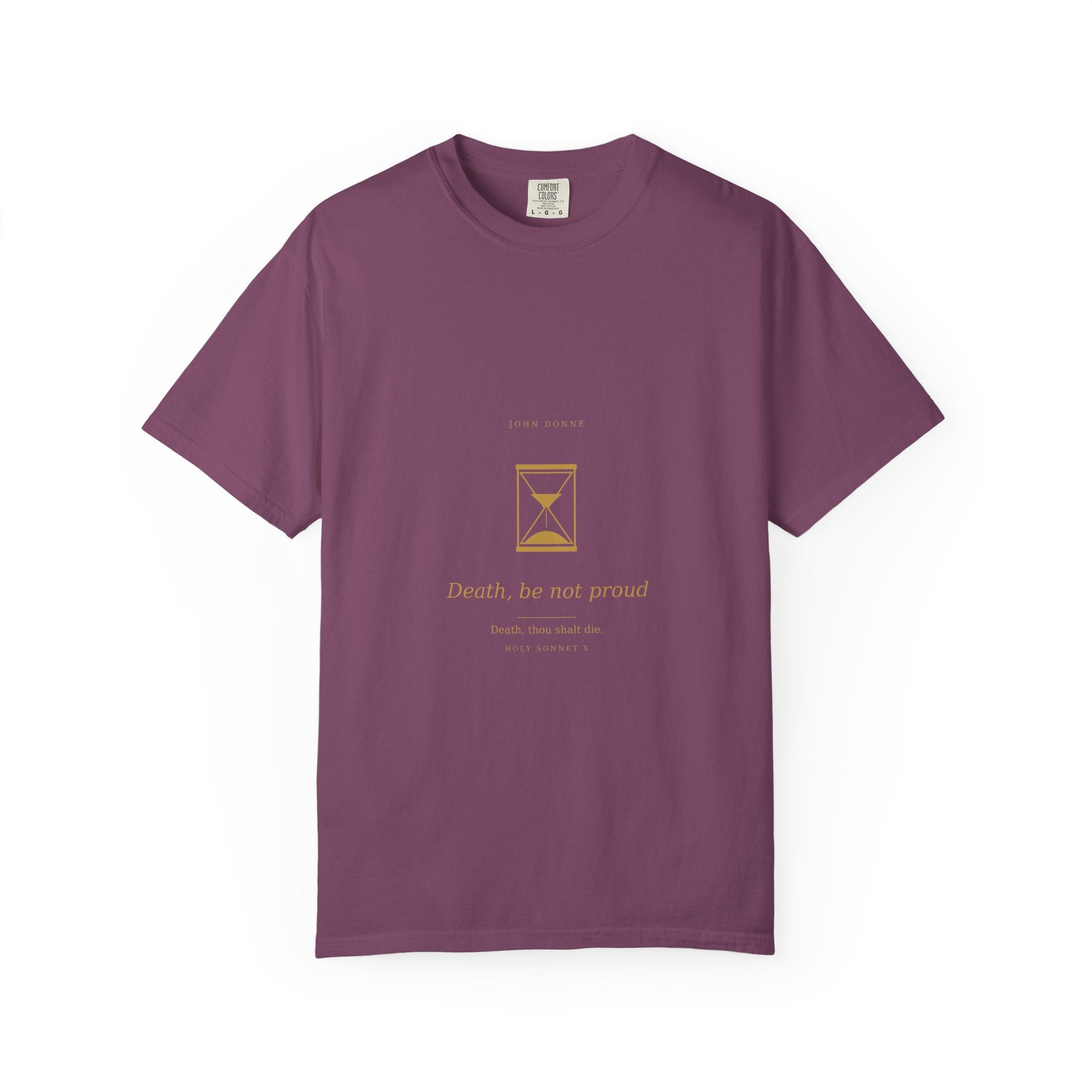 Death Be Not Proud Tee — Donne | Palimpsest