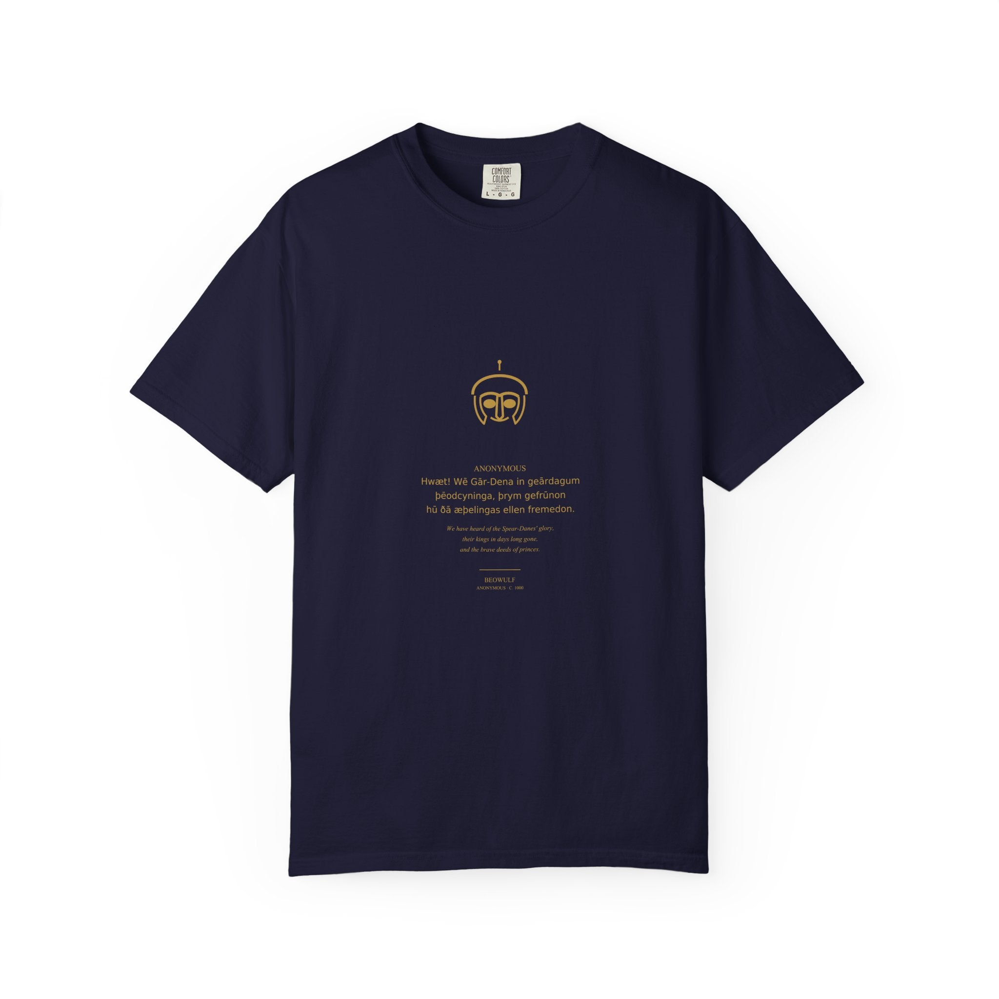 Beowulf Tee — Old English Epic | Palimpsest