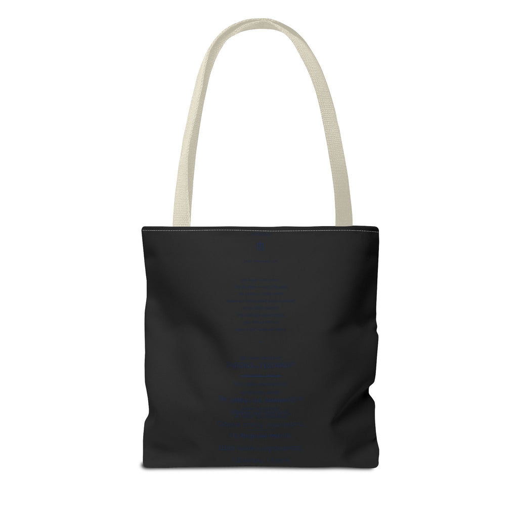 Zapovit Tote Bag — Shevchenko's Testament | Ukrainian Poem Literary Tote | Palimpsest