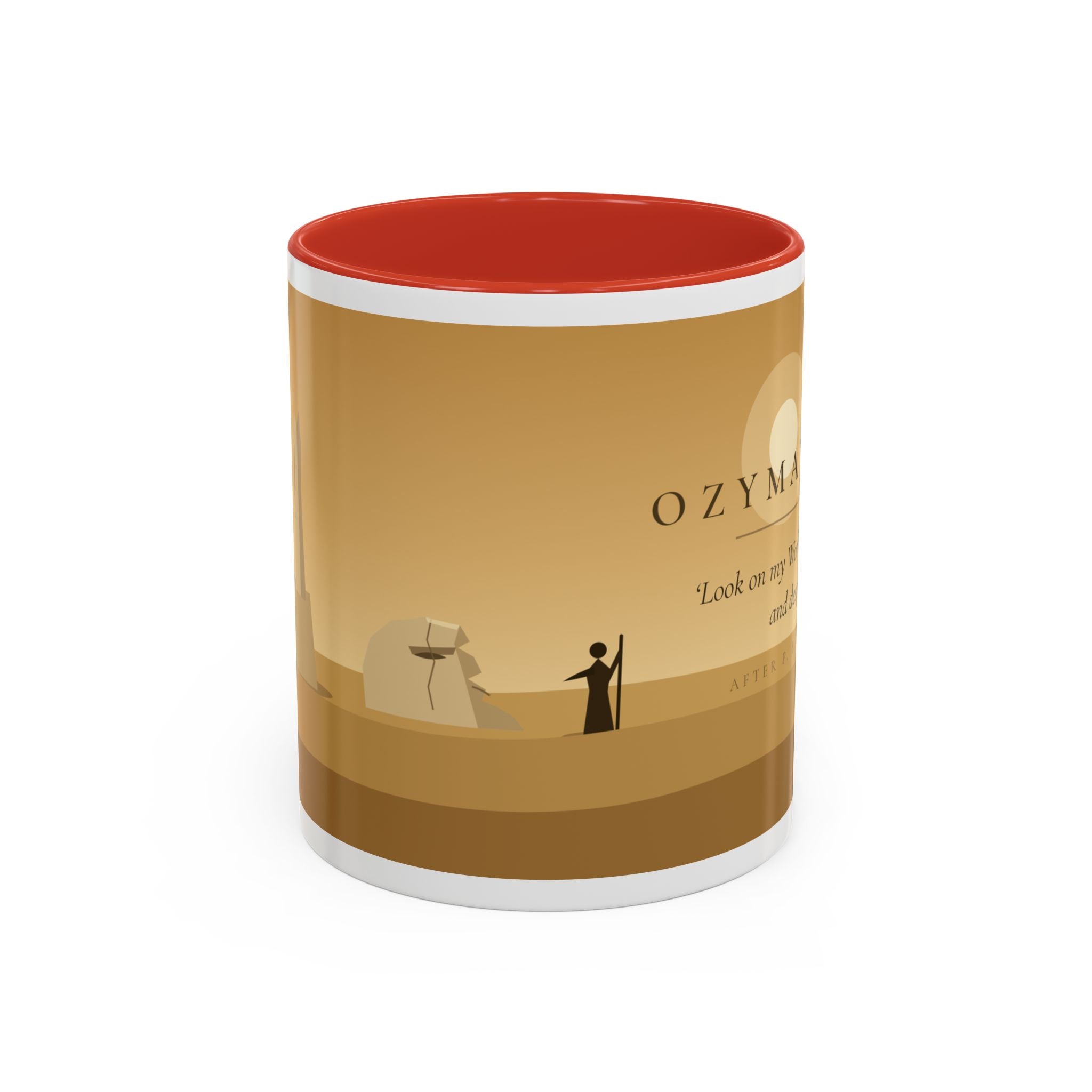 Ozymandias Mug — Shelley's Sonnet | Palimpsest
