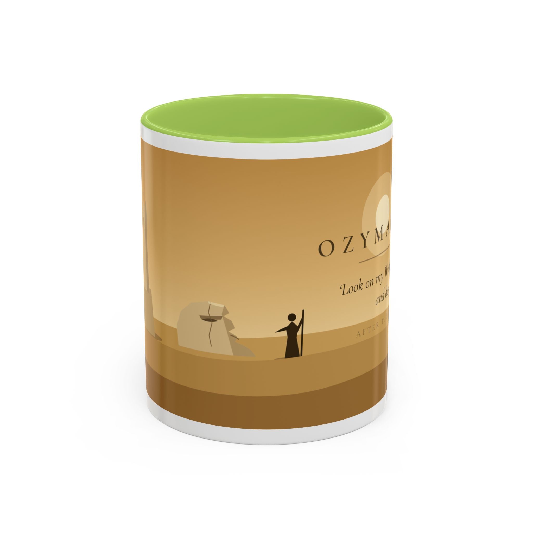Ozymandias Mug — Shelley's Sonnet | Palimpsest