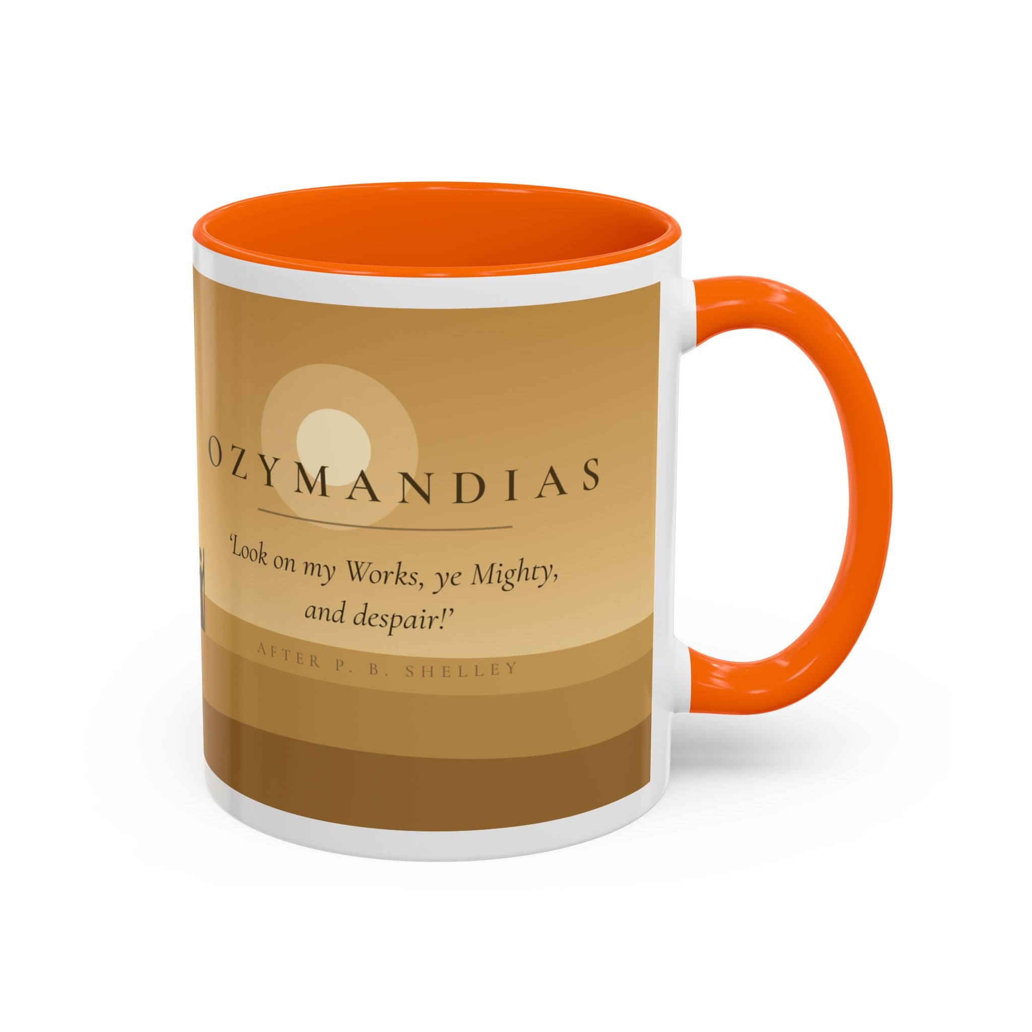 Ozymandias Mug — Shelley's Sonnet | Palimpsest