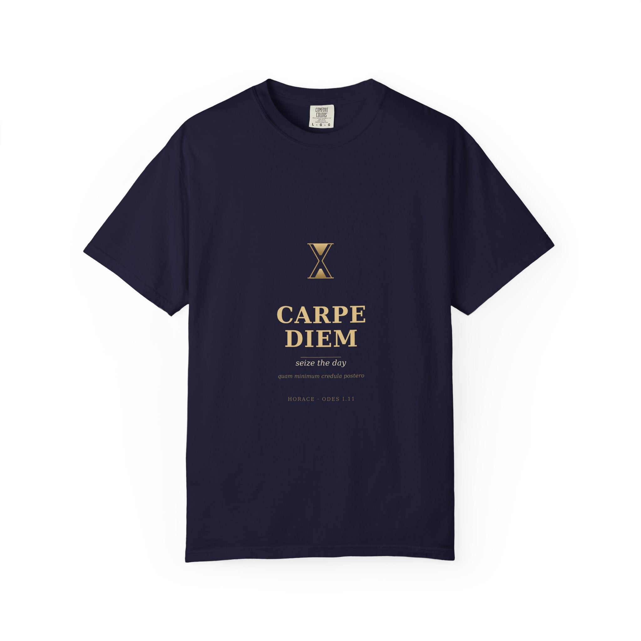 Carpe Diem Tee — Horace | Palimpsest