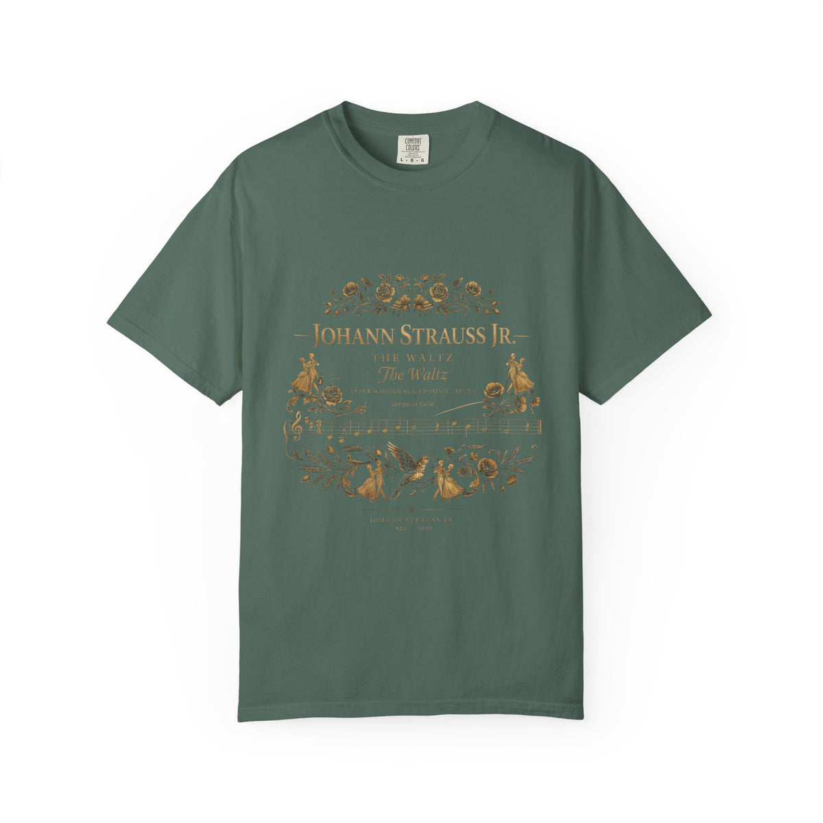Johann Strauss II T-Shirt — The Blue Danube Waltz (Op. 314)