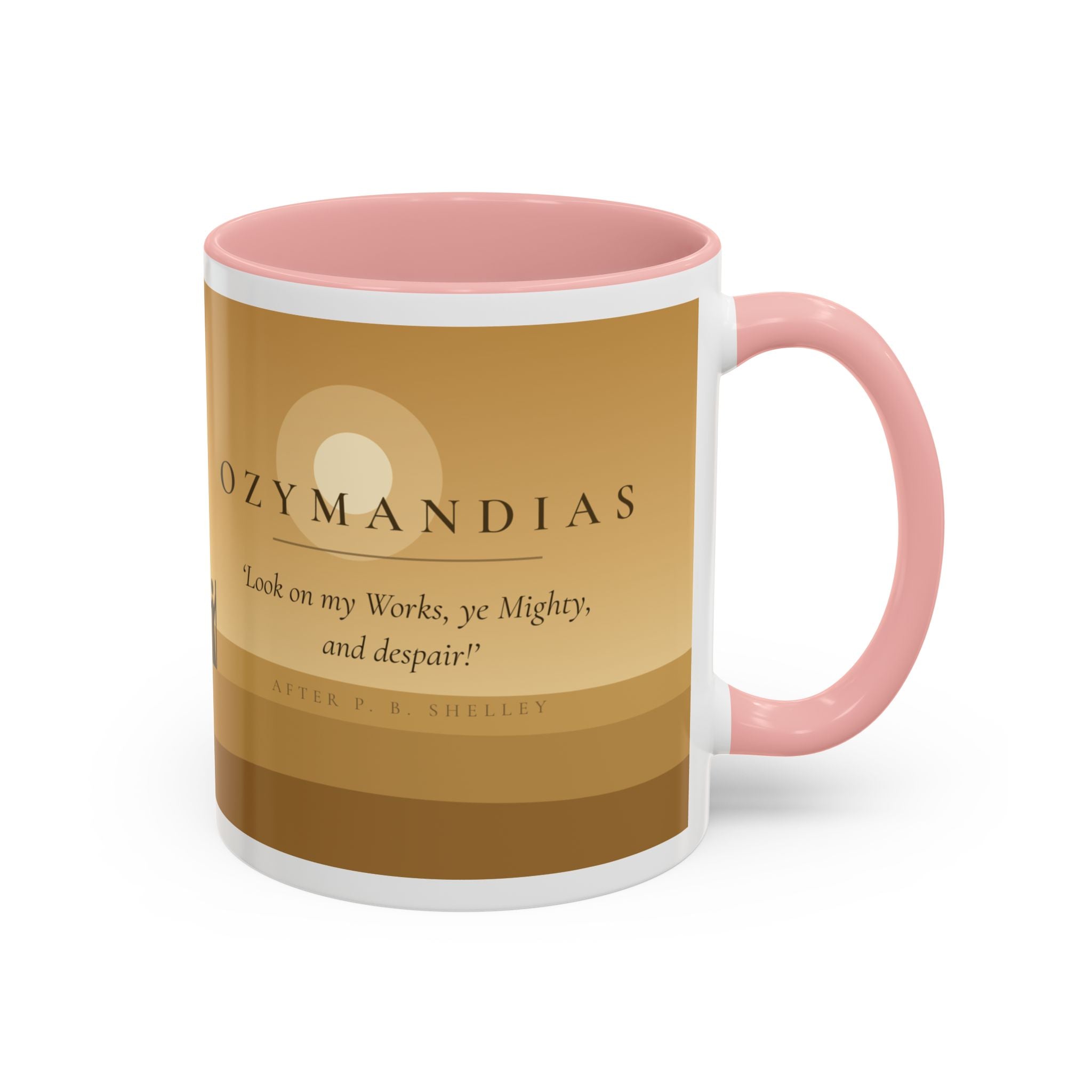 Ozymandias Mug — Shelley's Sonnet | Palimpsest