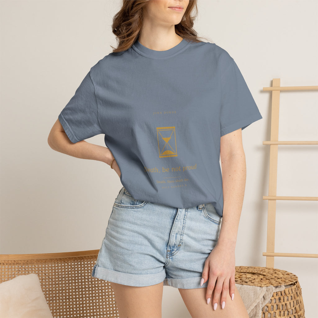 Death Be Not Proud Tee — Donne | Palimpsest