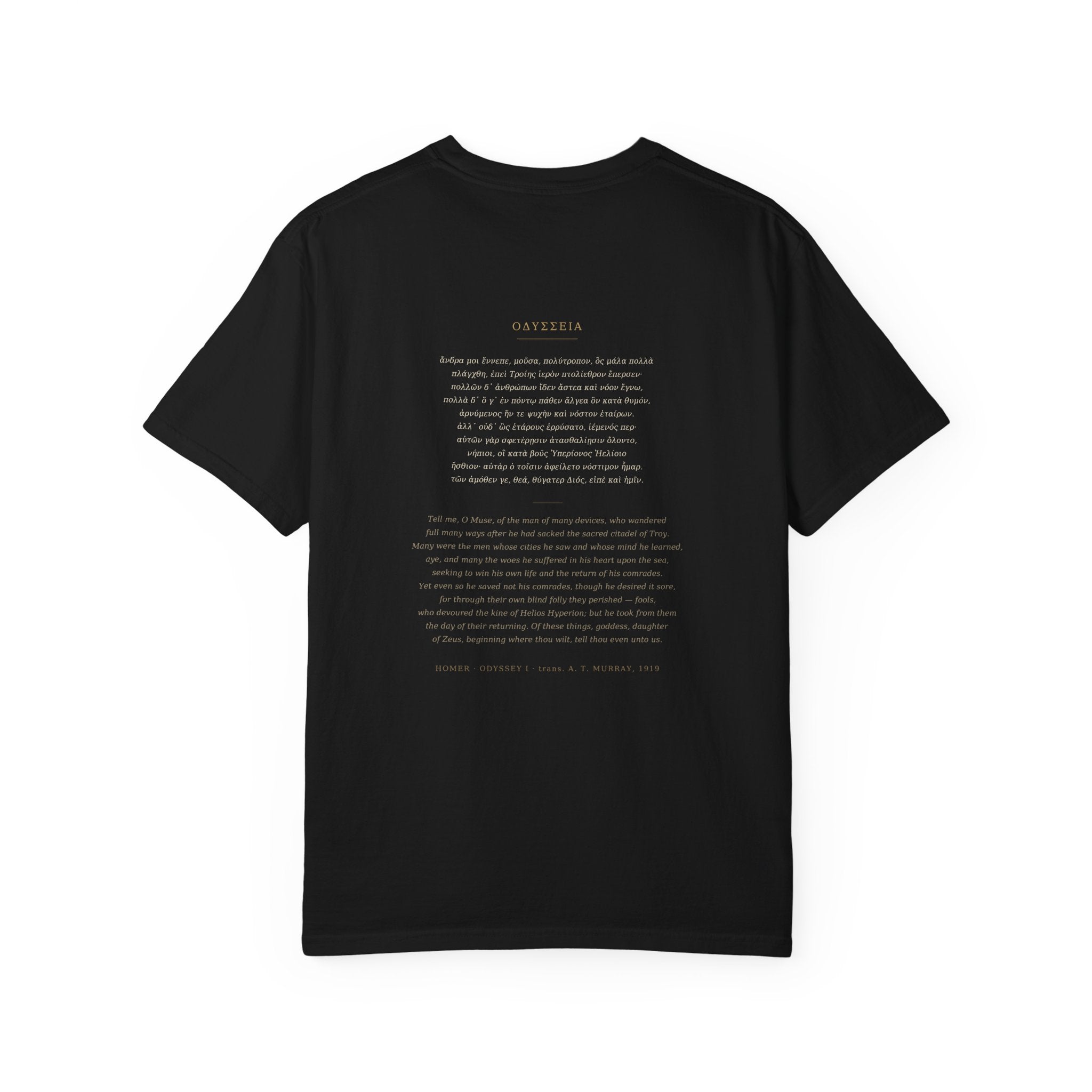 Odyssey Tee — Homer | Palimpsest