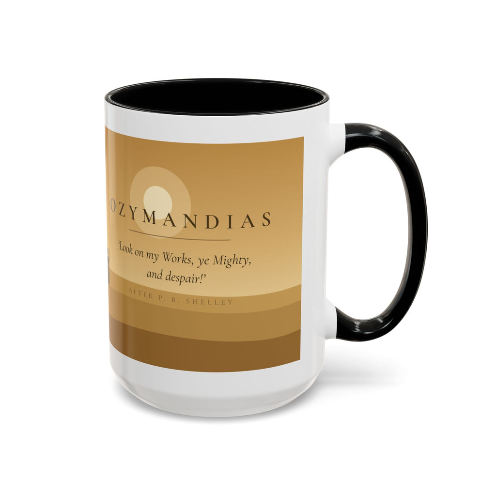 Ozymandias Mug — Shelley's Sonnet | Palimpsest