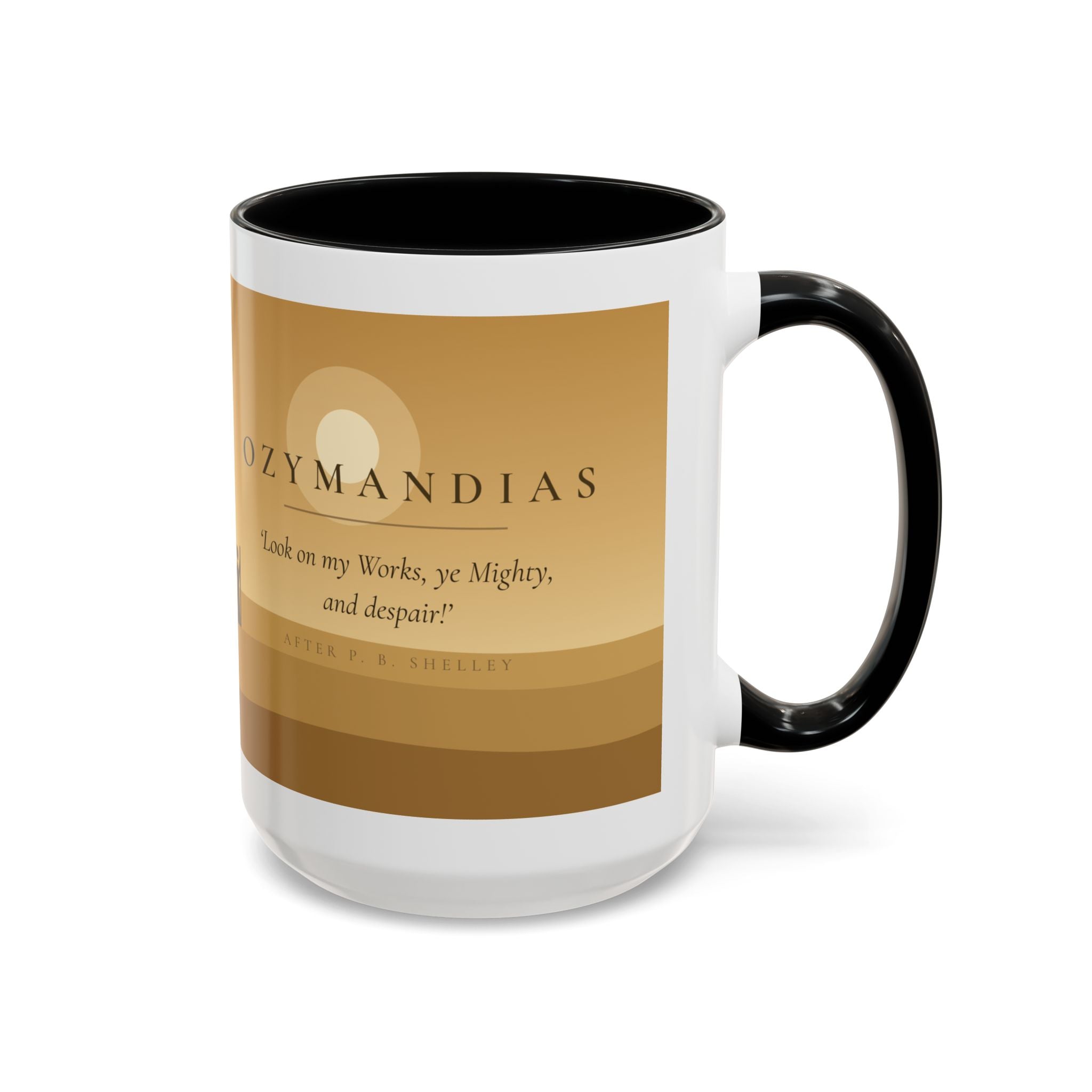 Ozymandias Mug — Shelley's Sonnet | Palimpsest