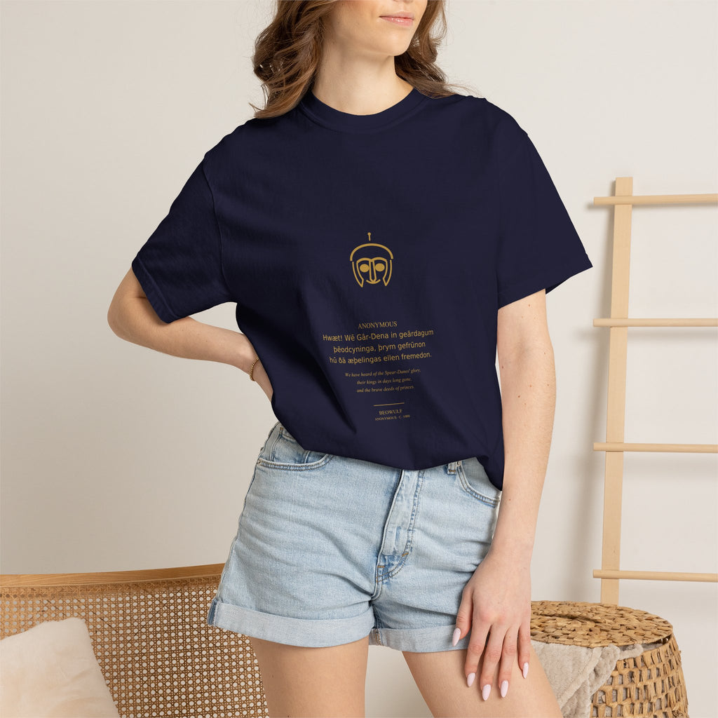 Beowulf Tee — Old English Epic | Palimpsest