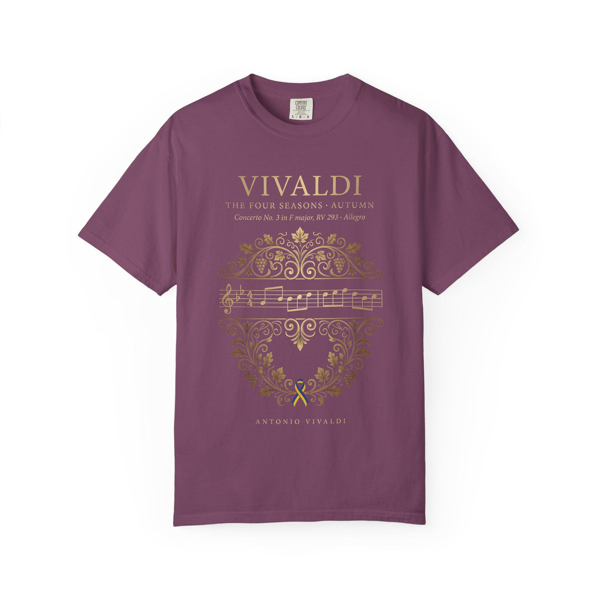 Vivaldi T-Shirt — The Four Seasons "Autumn" RV 293