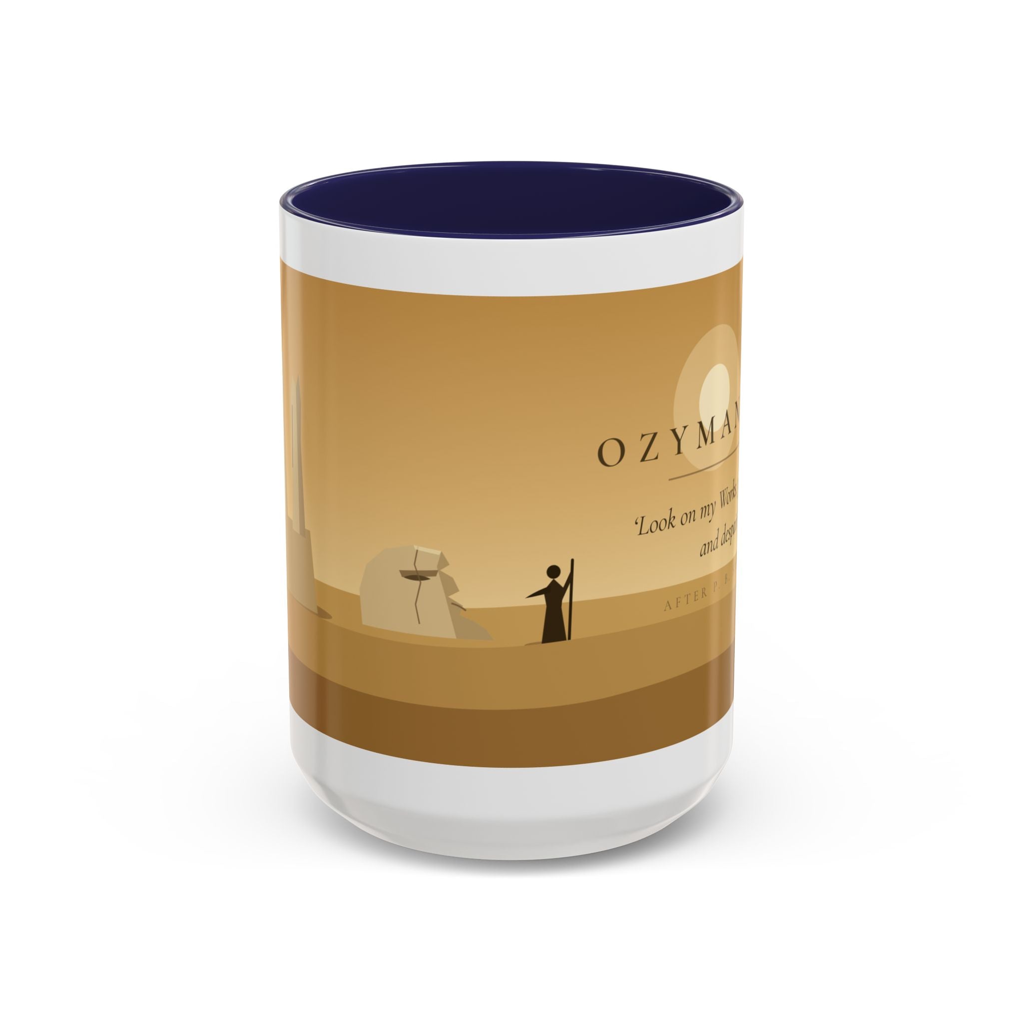 Ozymandias Mug — Shelley's Sonnet | Palimpsest