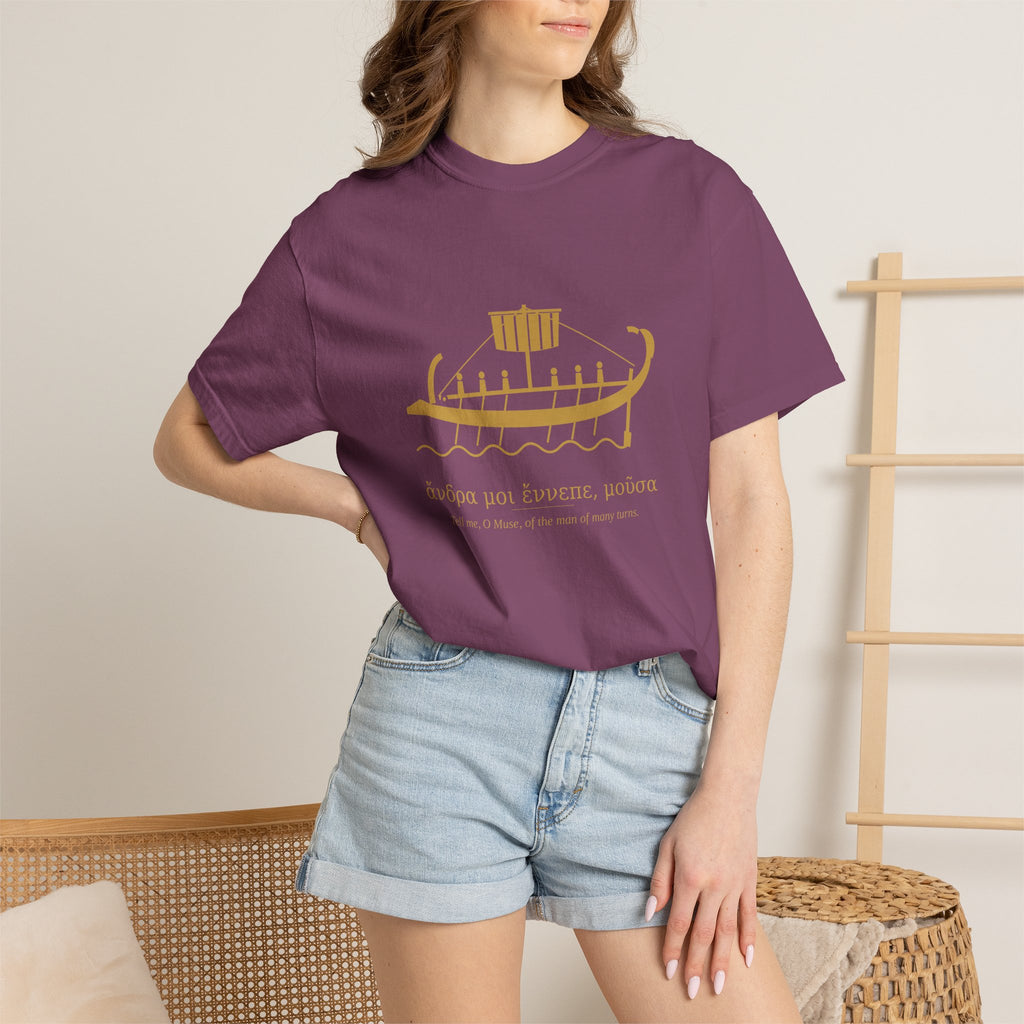 Odyssey Ship Tee — Homer's Galley | Palimpsest