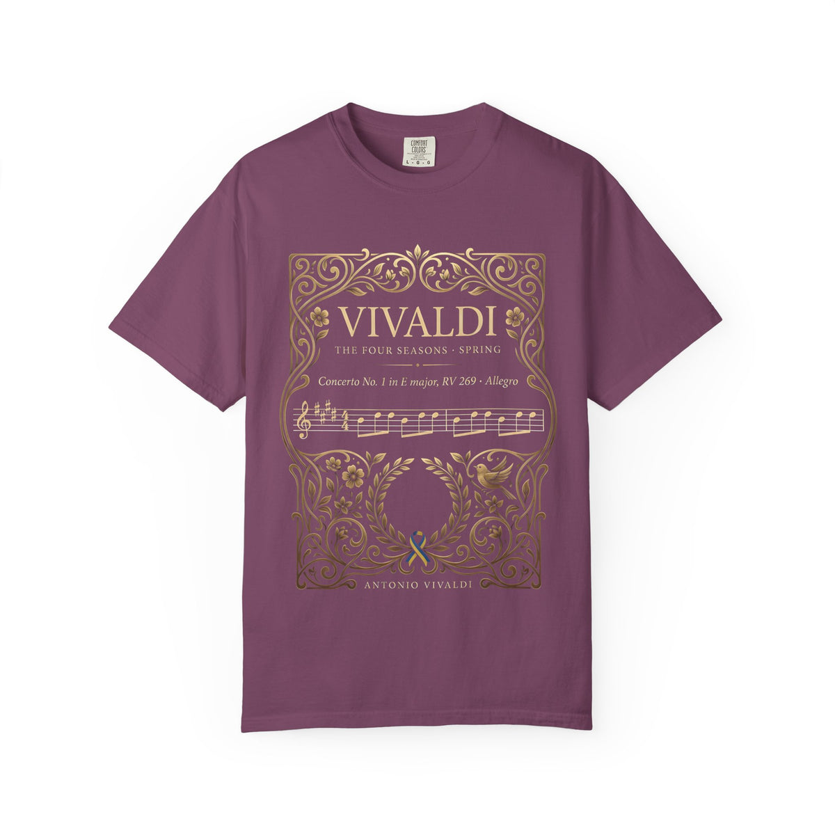 Vivaldi T-Shirt — The Four Seasons "Spring" RV 269
