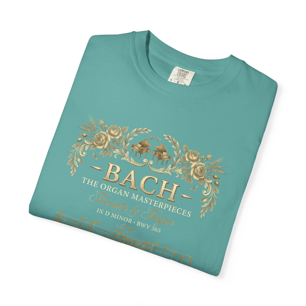 Bach T-Shirt — Toccata in D minor BWV 565