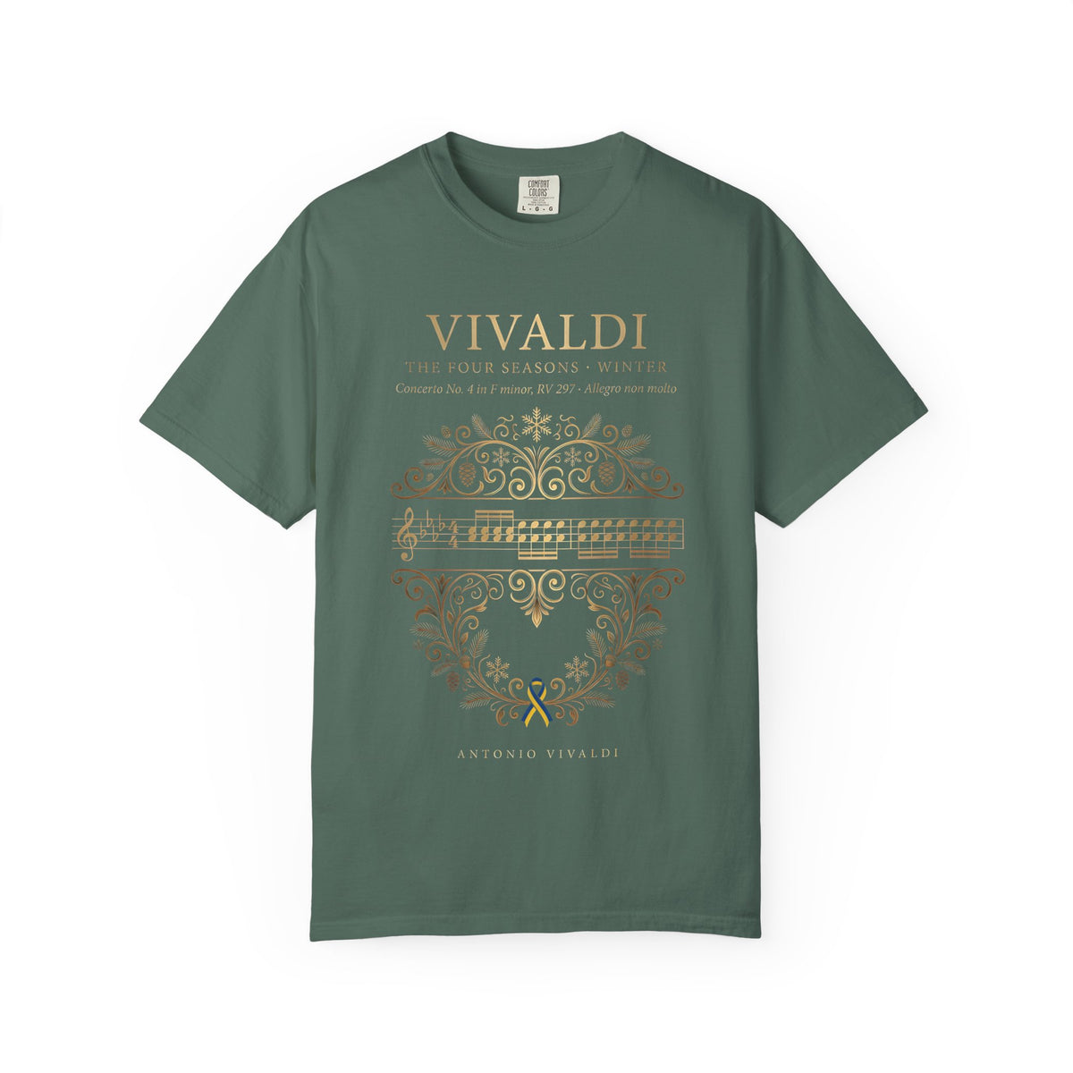Vivaldi T-Shirt — The Four Seasons "Winter" RV 297
