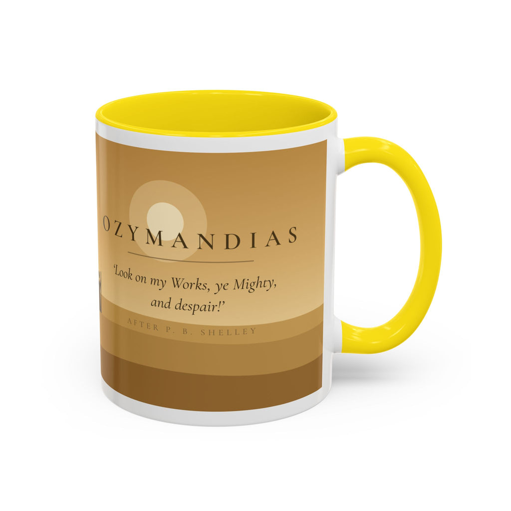 Ozymandias Mug — Shelley's Sonnet | Palimpsest