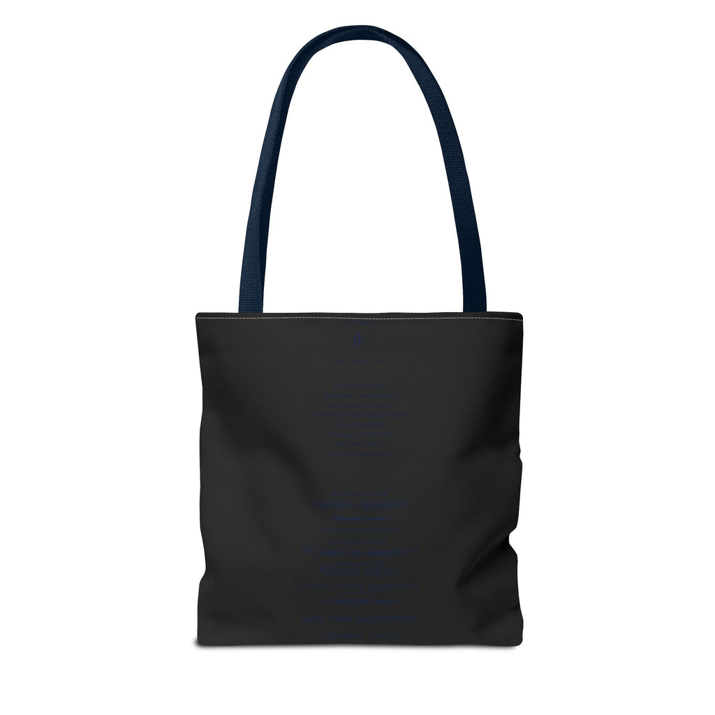 Zapovit Tote Bag — Shevchenko's Testament | Ukrainian Poem Literary Tote | Palimpsest