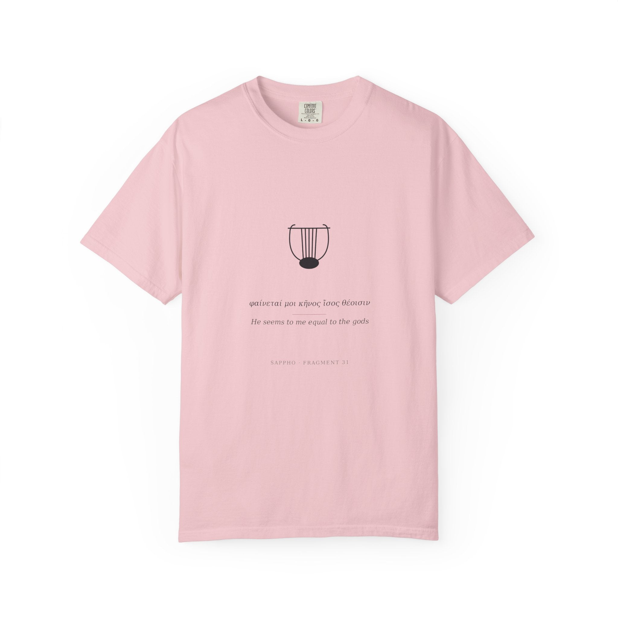 Sappho Tee — Fragment 31 | Palimpsest