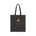 The Raven Canvas Tote Bag — Edgar Allan Poe | Gothic Literary Tote | Palimpsest