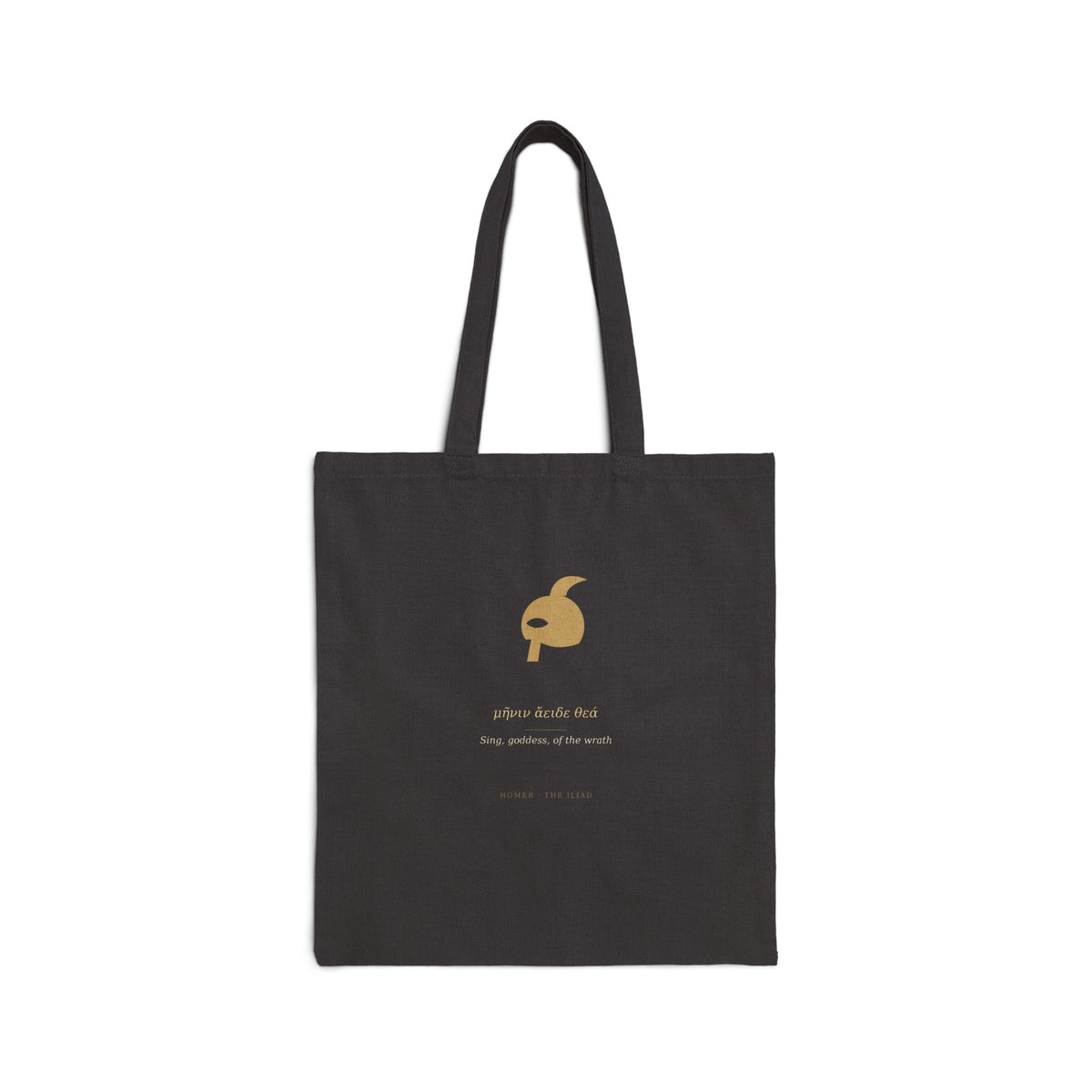 The Raven Canvas Tote Bag — Edgar Allan Poe | Gothic Literary Tote | Palimpsest