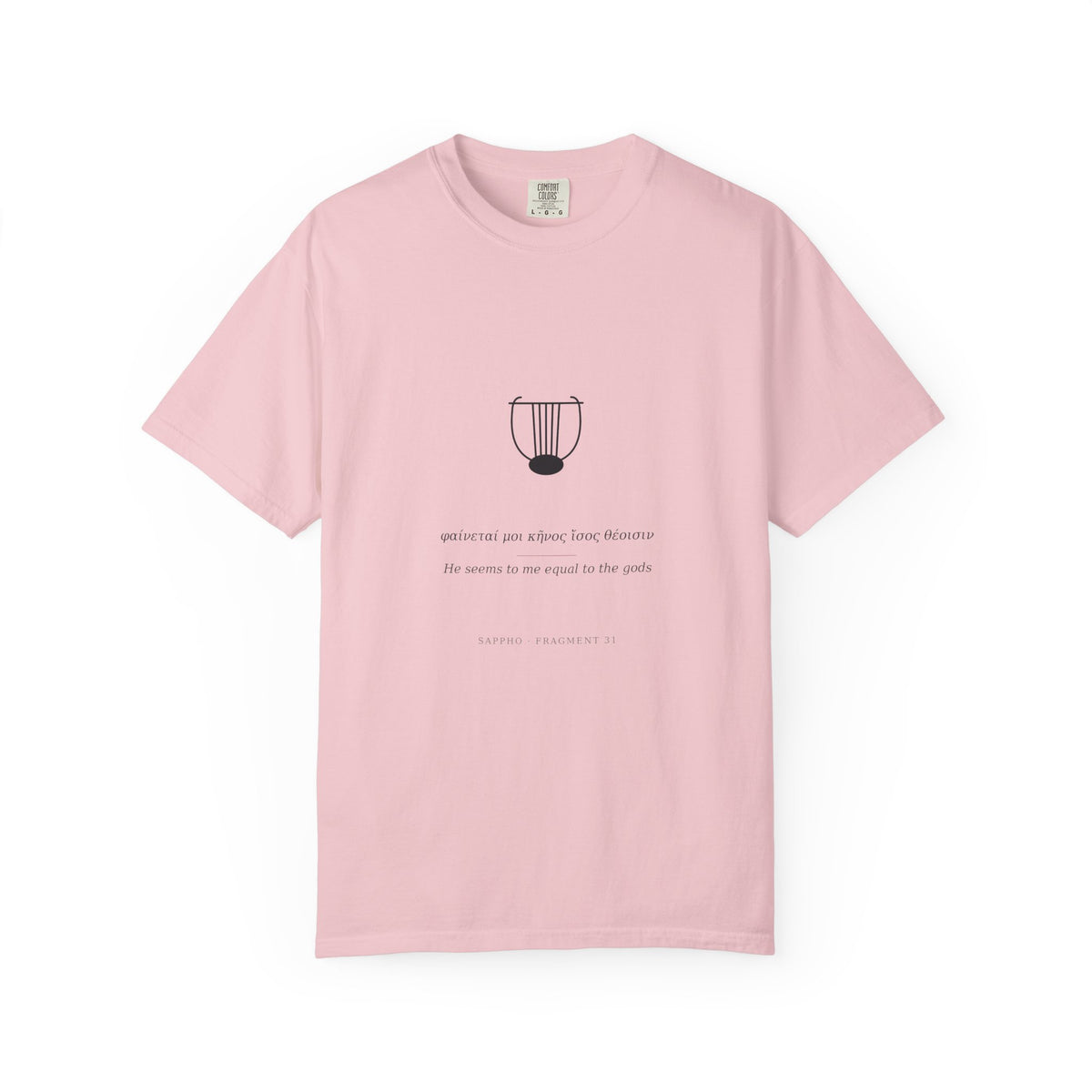 Sappho Tee — Fragment 31 | Palimpsest