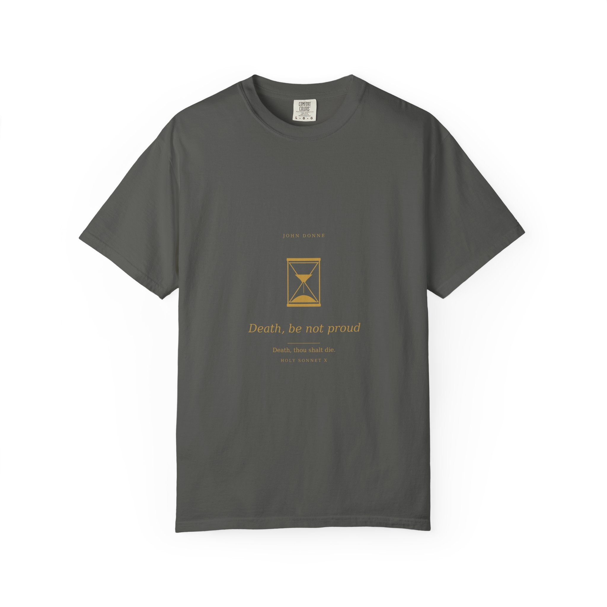 Death Be Not Proud Tee — Donne | Palimpsest