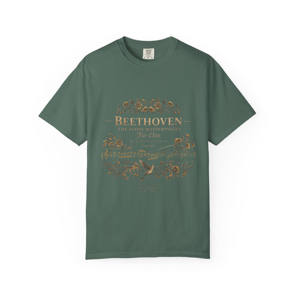 Beethoven T-Shirt — Für Elise (Bagatelle No. 25)