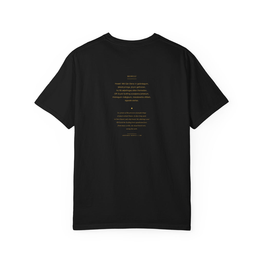 Beowulf Tee — Old English Epic | Palimpsest