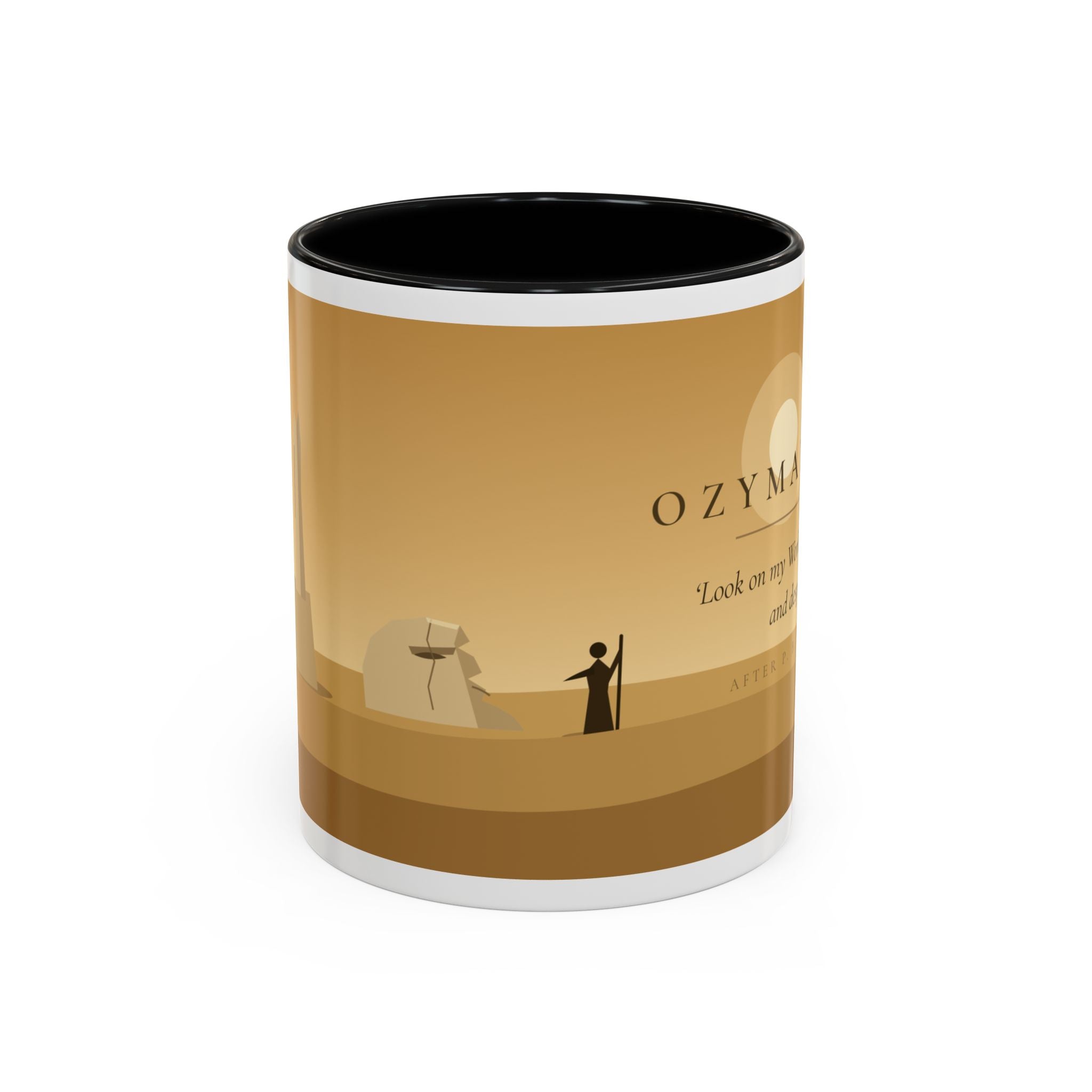 Ozymandias Mug — Shelley's Sonnet | Palimpsest