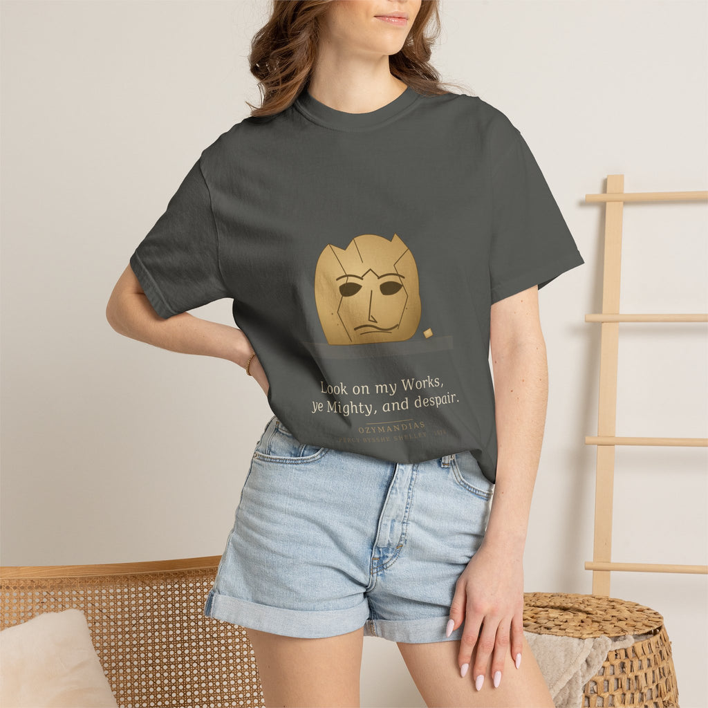Ozymandias Tee — Shelley's Sonnet | Palimpsest