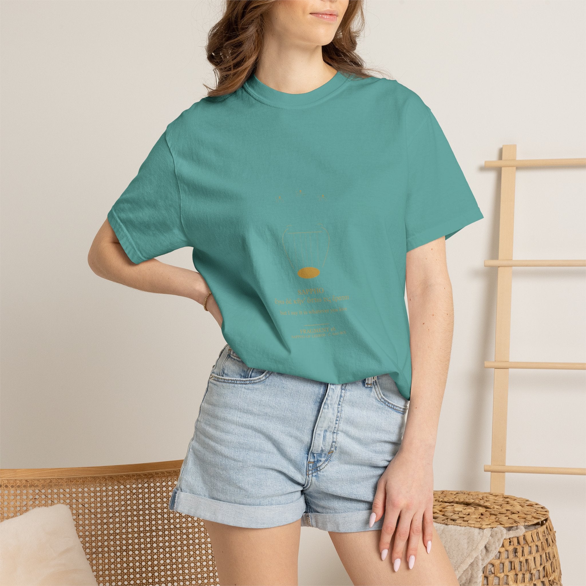 Sappho Tee — Fragment 16 | Palimpsest